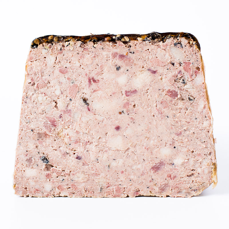 Pate de campagne with black pepper
