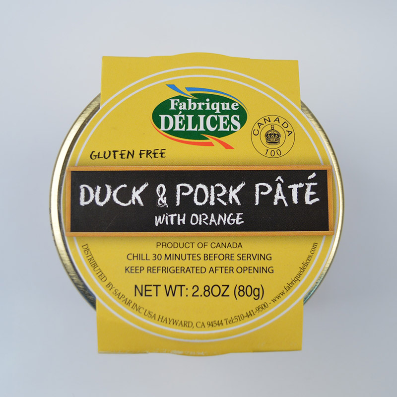 Duck and Pork Pate - Shelf-stable