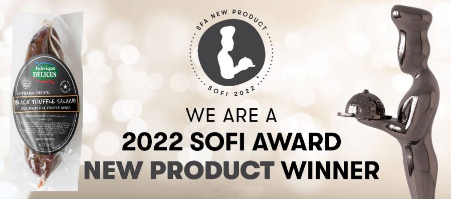 Fabrique Délices won a sofi Award!