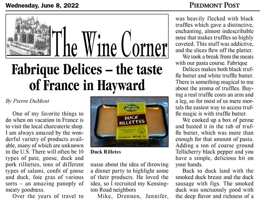 Fabrique Délices – the taste of France in Hayward