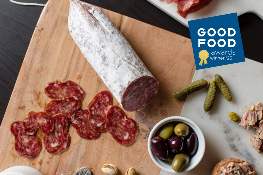 Fabrique Délices Wins Good Food Award with Its Convivial and Traditional Saucisson Sec